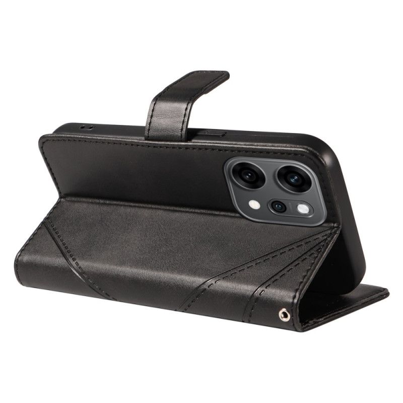 Lederhüllen Oppo Reno 14 Pro 5g Geometrisches Design