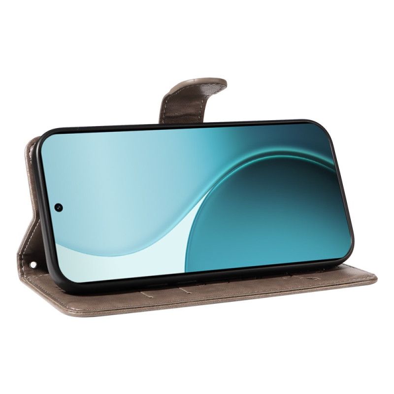 Lederhüllen Oppo Reno 14 Pro 5g Handyhülle Klein Blumen