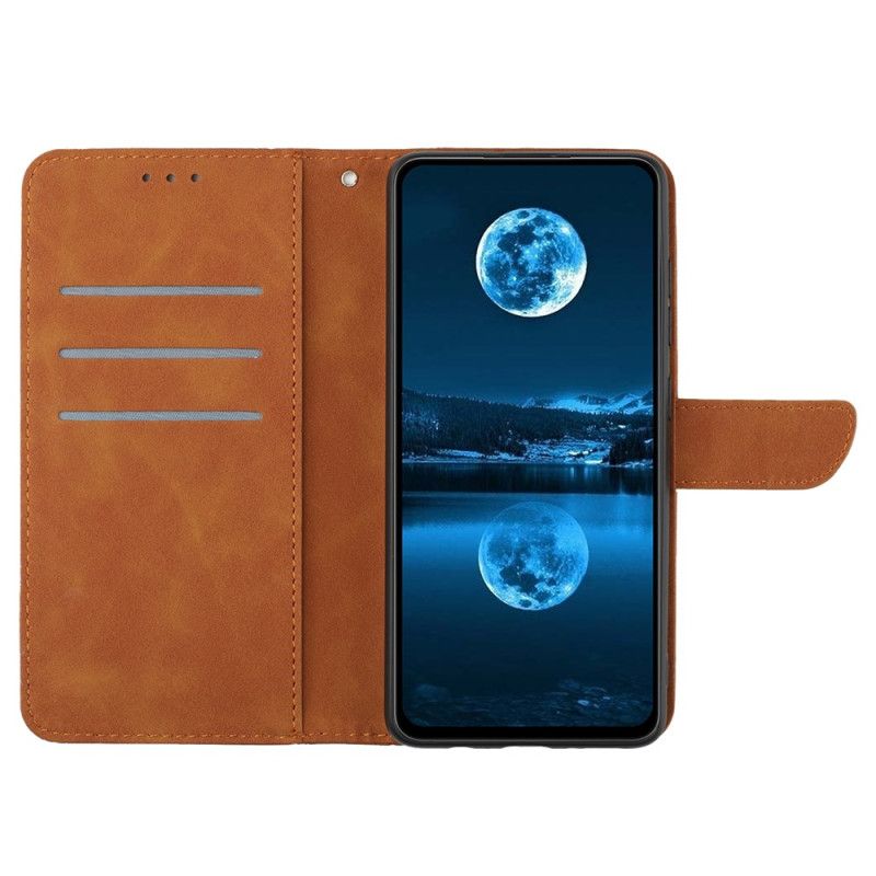 Lederhüllen Oppo Reno 14 Pro 5g Linien Und Streifen