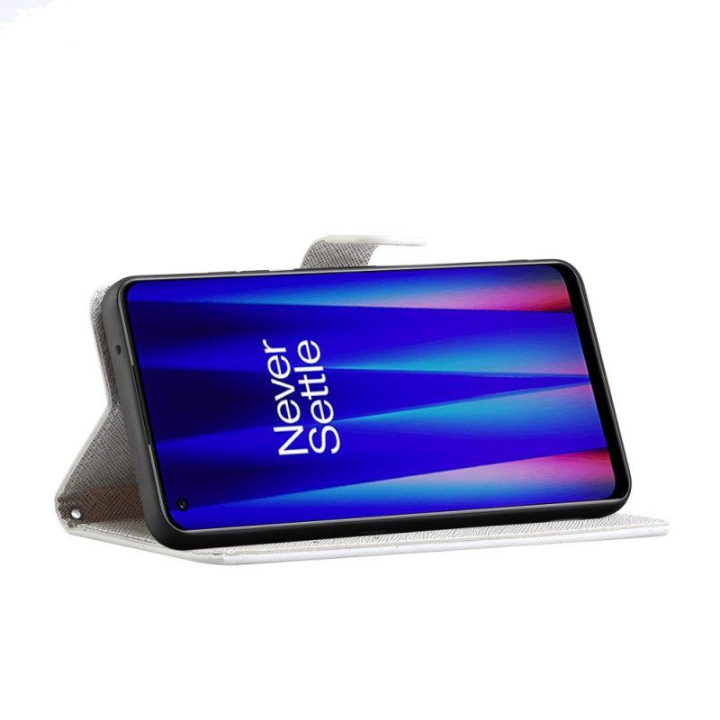 Flip Case Für OnePlus Nord CE 2 5G Katzentasche