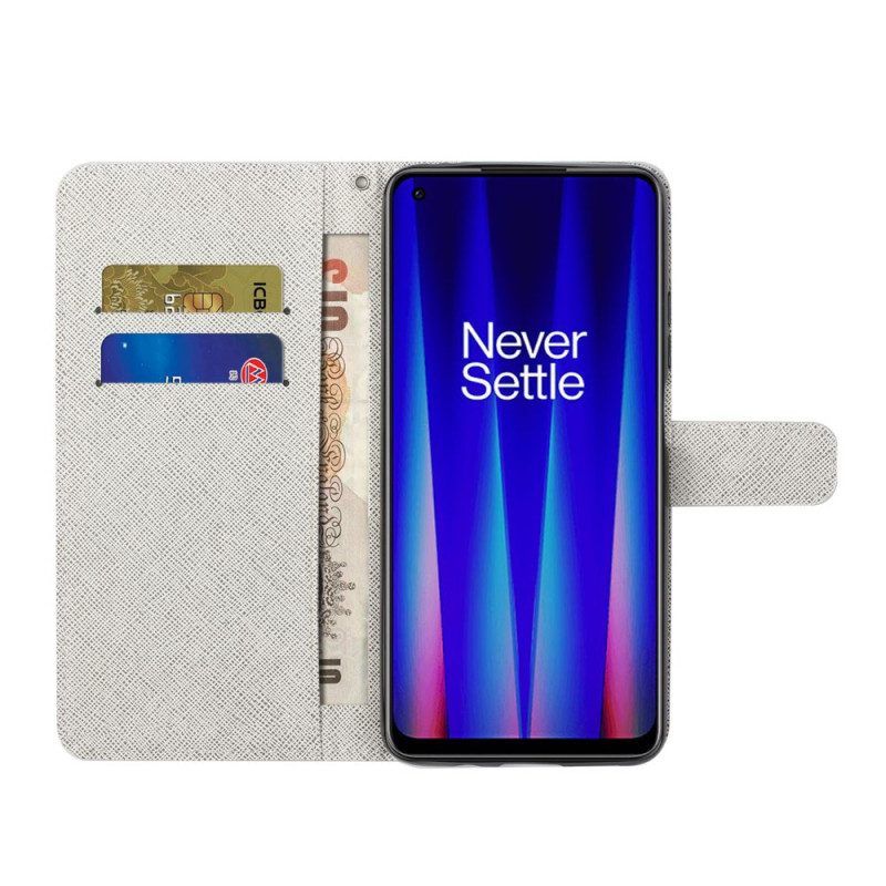 Flip Case Für OnePlus Nord CE 2 5G Katzentasche