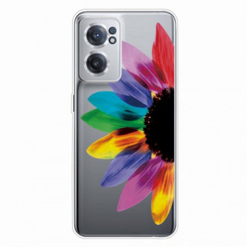 Handyhülle Für OnePlus Nord CE 2 5G Regenbogen-sonnenblume