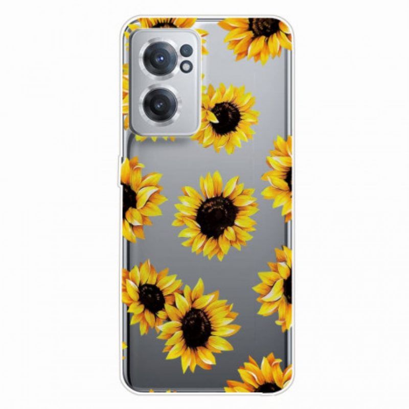 Handyhülle Für OnePlus Nord CE 2 5G Sonnenblumen