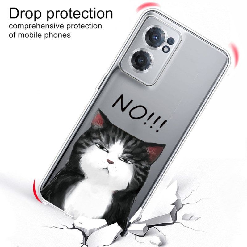 Hülle Für OnePlus Nord CE 2 5G Mürrische Katze
