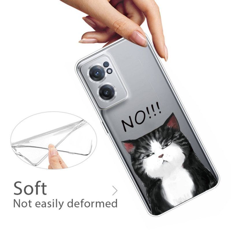 Hülle Für OnePlus Nord CE 2 5G Mürrische Katze