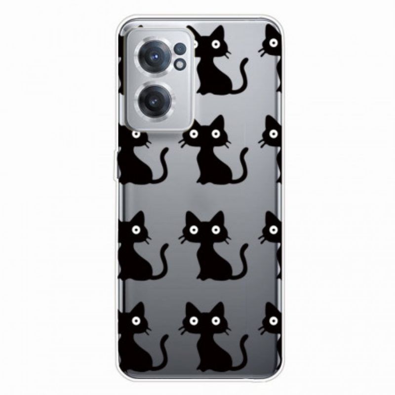 Hülle Für OnePlus Nord CE 2 5G Schwarze Katzen