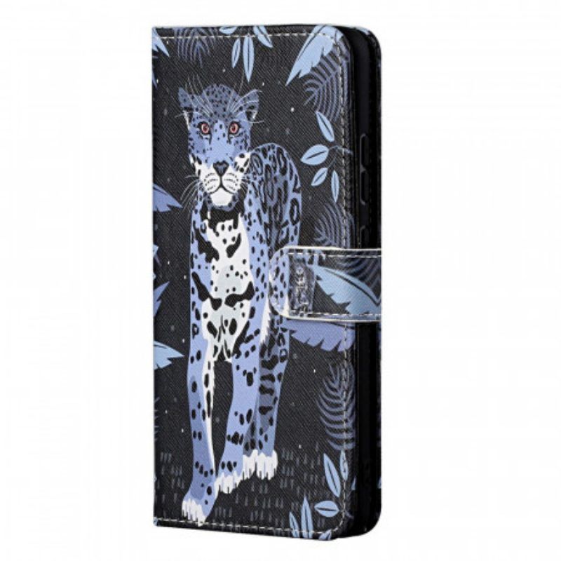 Lederhüllen Für OnePlus Nord CE 2 5G Nachtleopard