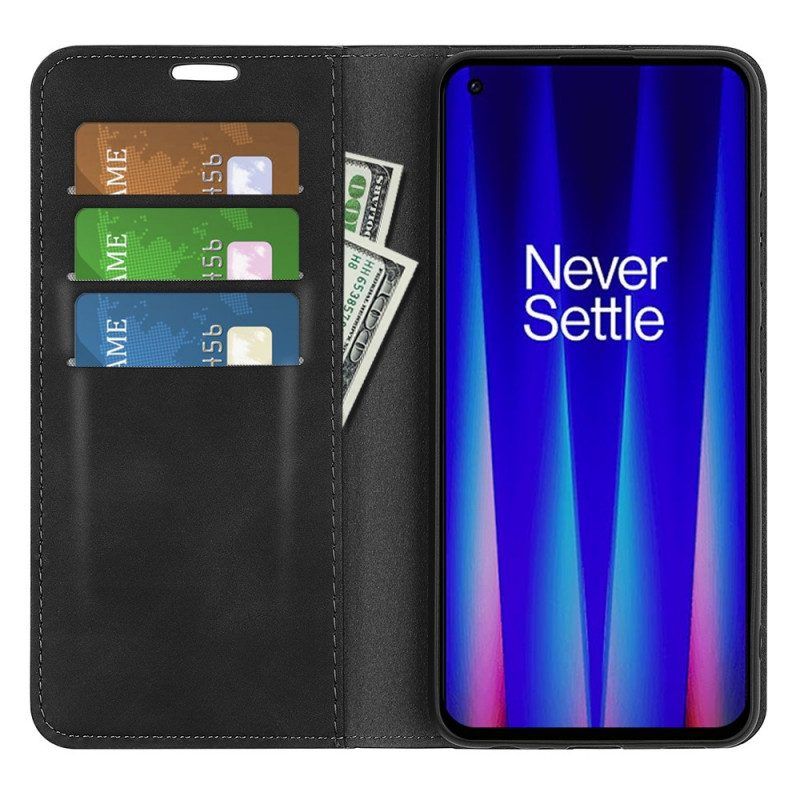 Schutzhülle Für OnePlus Nord CE 2 5G Flip Case Seiden-touch