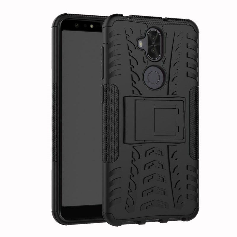 Hülle Asus ZenFone 5 Lite Schwarz Extrem Widerstandsfähig