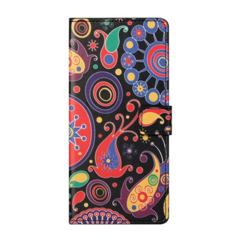 Flip Case Für Poco M3 Pro 5G Galaxy-design