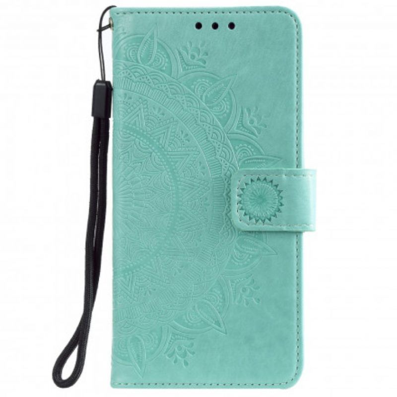 Flip Case Für Poco M3 Pro 5G Sonnenmandala