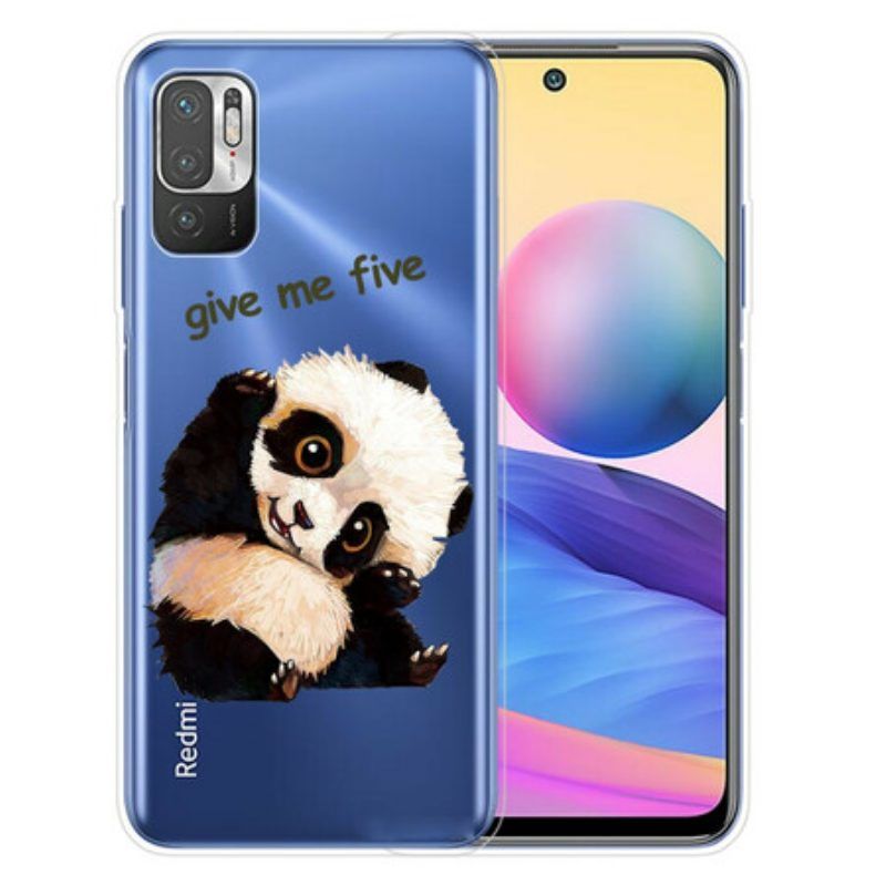 Handyhülle Für Poco M3 Pro 5G Panda. Gib Mir Fünf