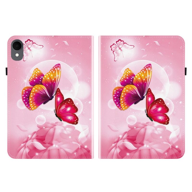 Case Samsung Galaxy Tab S11 Rosa Schmetterlinge