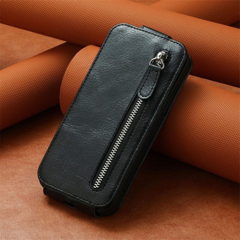 Flip Case Für Samsung Galaxy A14 / A14 5G Geldbörse Flip Case Integrierte Brieftasche Mit Vertikaler Klappe