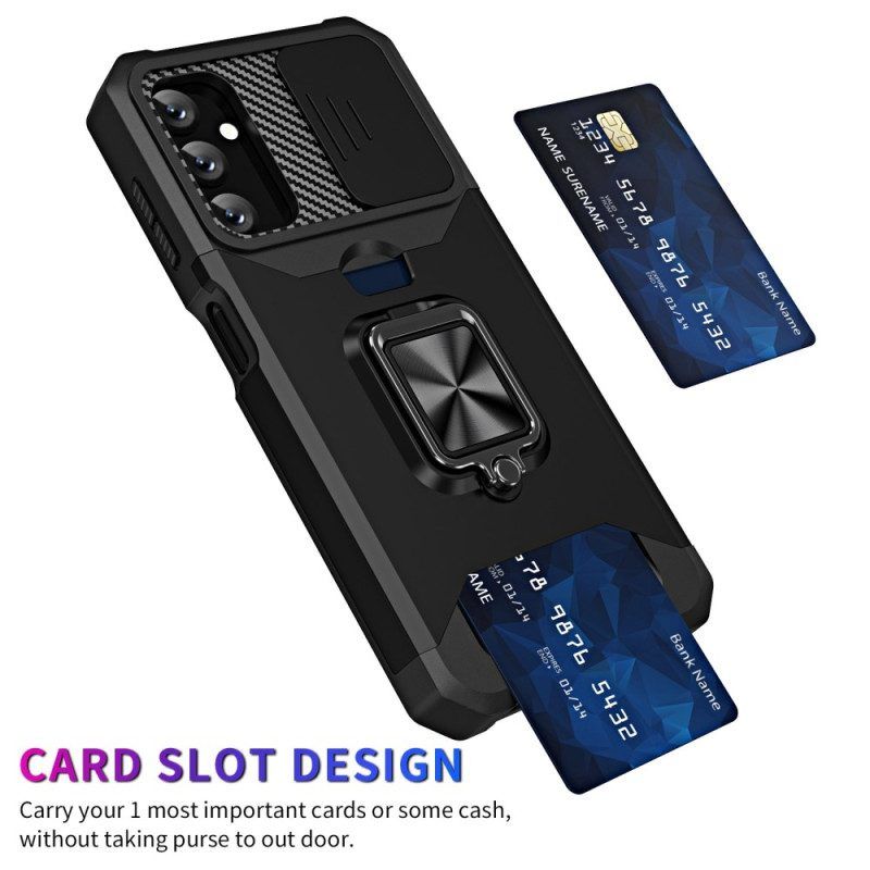 Handyhülle Für Samsung Galaxy A14 / A14 5G Kartenhalter Und Kameraabdeckung