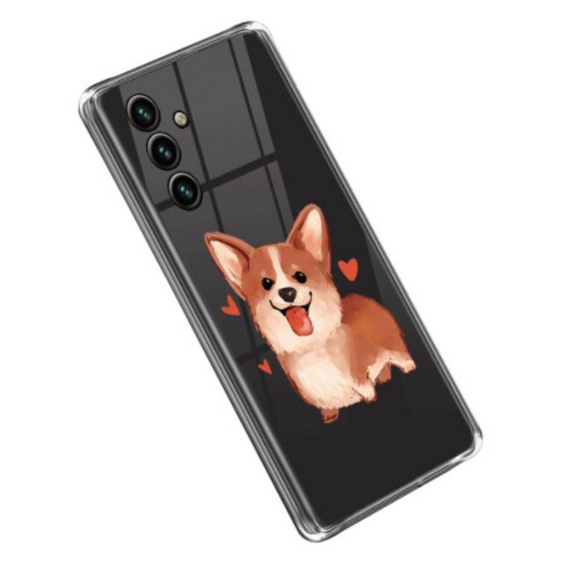 Handyhülle Für Samsung Galaxy A14 / A14 5G Transparenter Hund