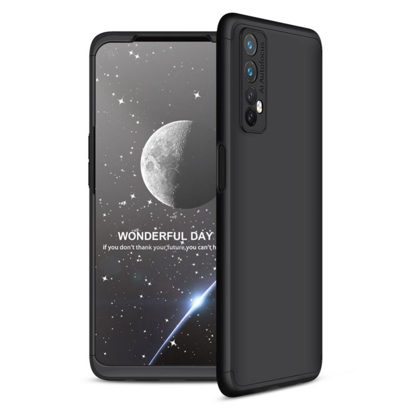 Hülle Realme 7 Schwarz Abnehmbares Gkk