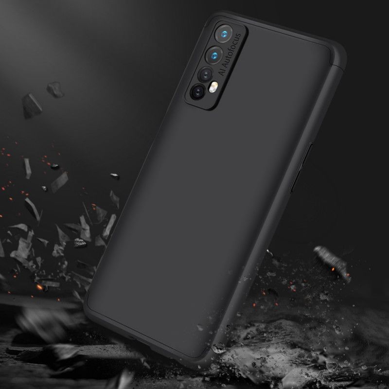 Hülle Realme 7 Schwarz Abnehmbares Gkk