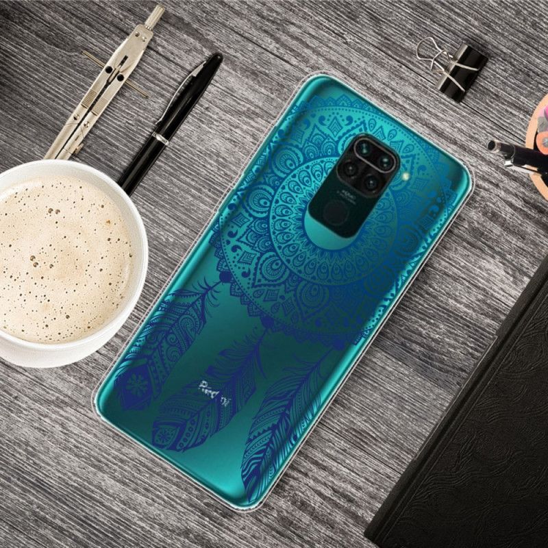 Hülle Xiaomi Redmi Note 9 Einzigartiges Blumenmandala