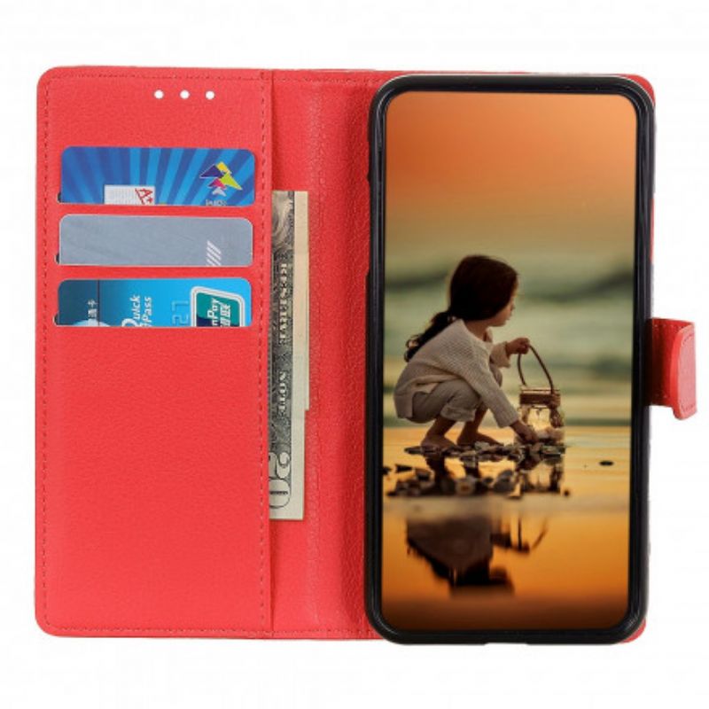 Lederhüllen Xiaomi Mi 11 Lite 5g Ne / Mi 11 Lite 4g / 5g Handyhülle Traditionelles Litschi-kunstleder