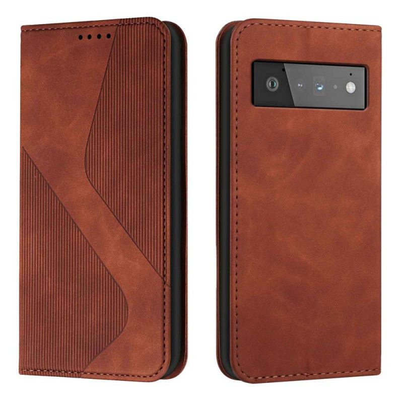 Flip Case Google Pixel 6 Pro Style Leder S-design