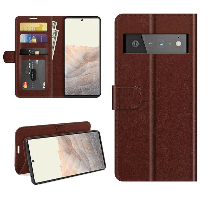 Lederhüllen Google Pixel 6 Pro Handyhülle Kunstleder Ultra