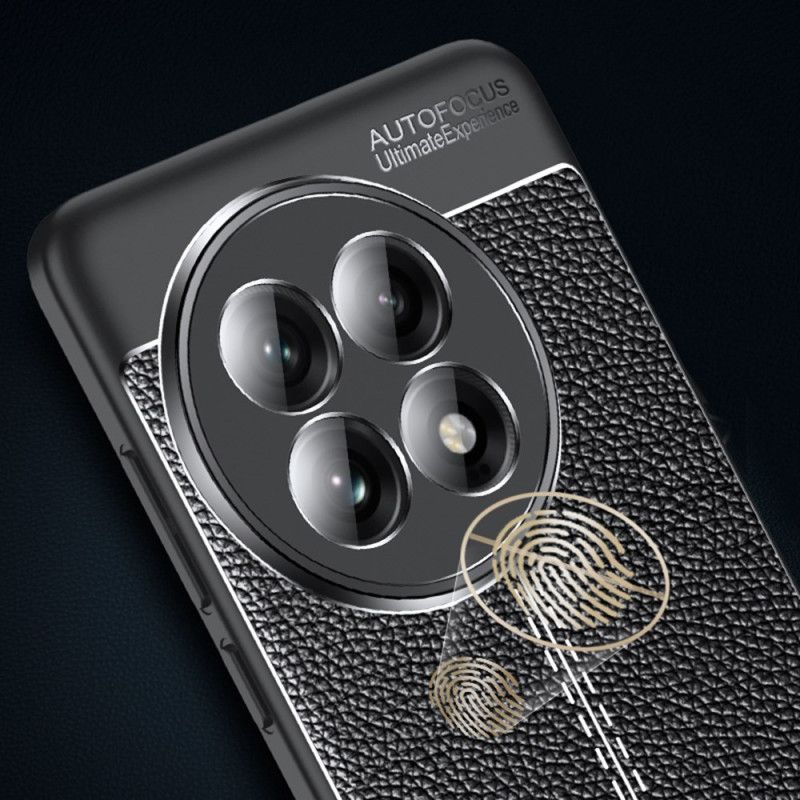 Hülle Oneplus 13 Flexible Litschi-textur