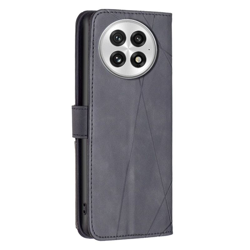 Lederhüllen Für Oneplus 13 Abeel Geometrisches Muster