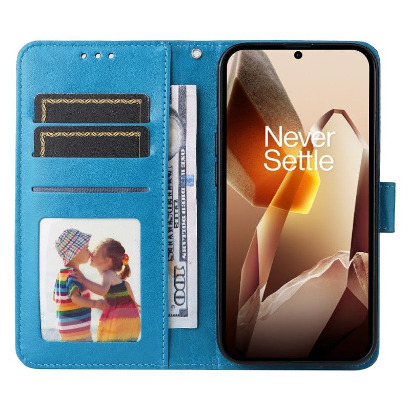 Lederhüllen Für Oneplus 13 Sonnenblumenmuster