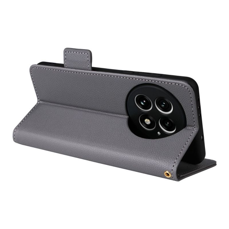 Lederhüllen Für Oneplus 13 Strukturiertes Kunstleder Mit Riemen