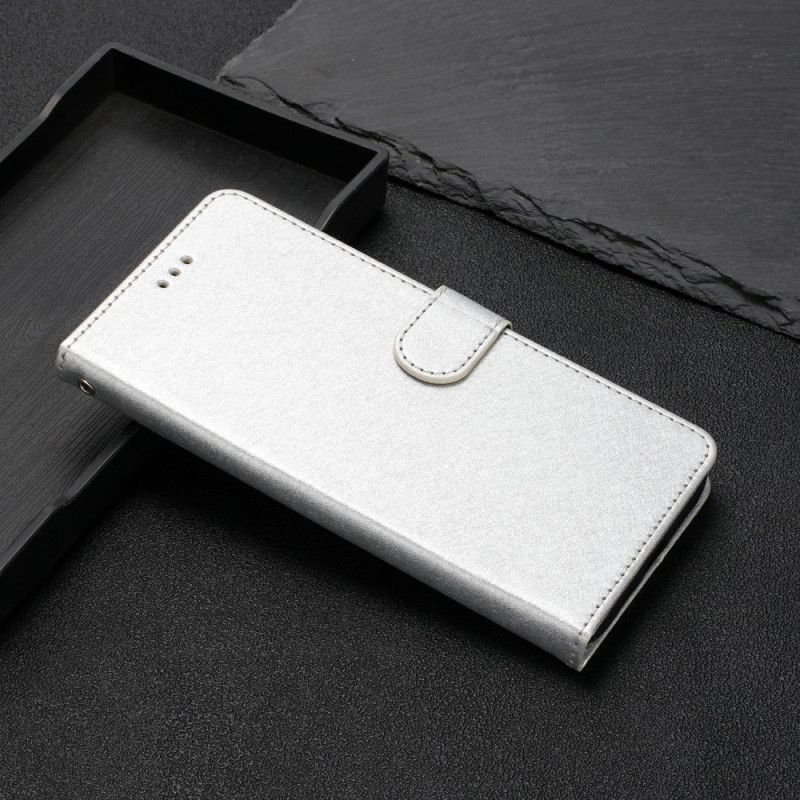 Lederhüllen Oneplus 13 Seidenstruktur