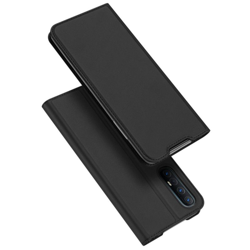 Magnetisch und Standfuß Schwarz Lederhülle Case Cover für Oppo Find X2 Neo Echtleder Hülle Entwurf gemacht Mit Kartensteckplatz 32nd Klassische Series 2.0