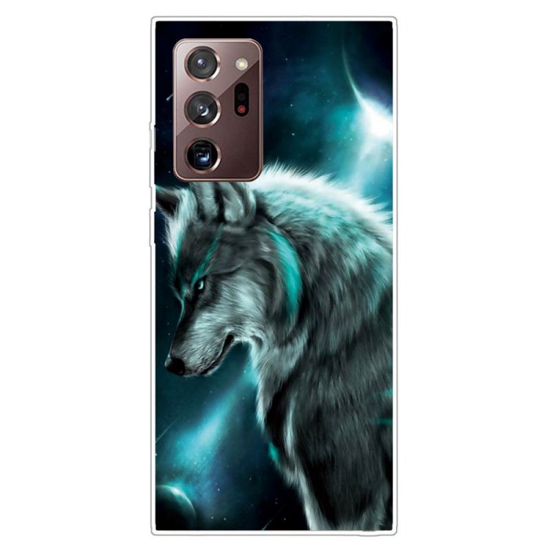 Hülle Samsung Galaxy Note 20 Ultra Königlicher Wolf