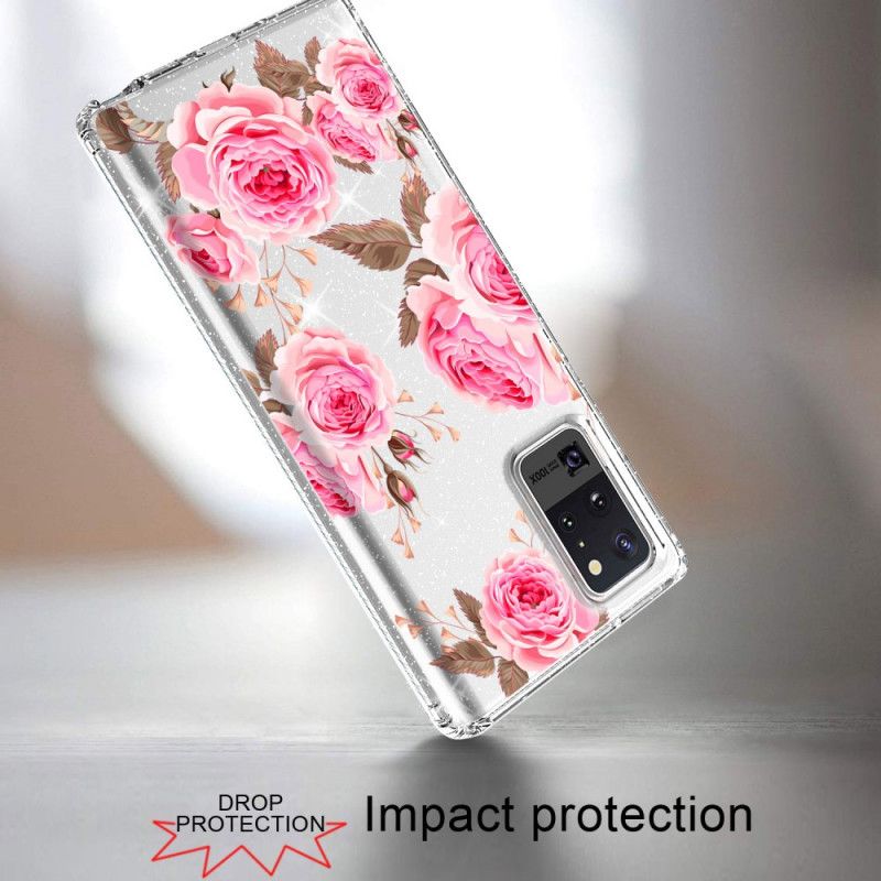 Hülle Samsung Galaxy Note 20 Ultra Pink Mein Lieblingsstrauß
