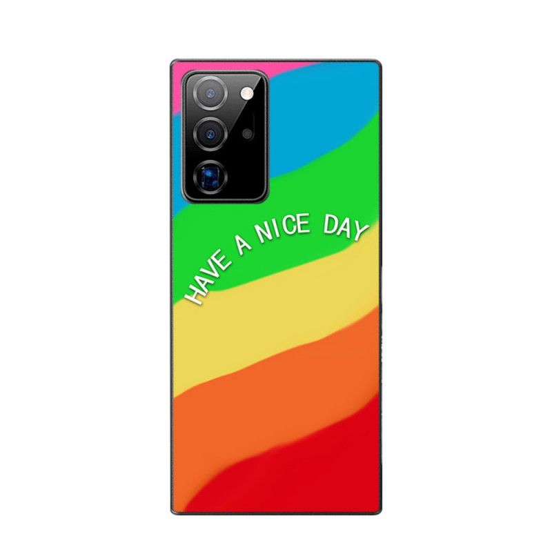 Hülle Samsung Galaxy Note 20 Ultra Rot Nxe Regenbogen