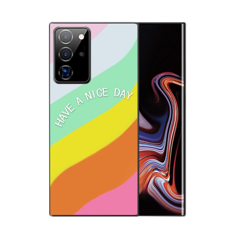 Hülle Samsung Galaxy Note 20 Ultra Rot Nxe Regenbogen