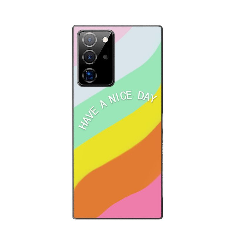 Hülle Samsung Galaxy Note 20 Ultra Rot Nxe Regenbogen