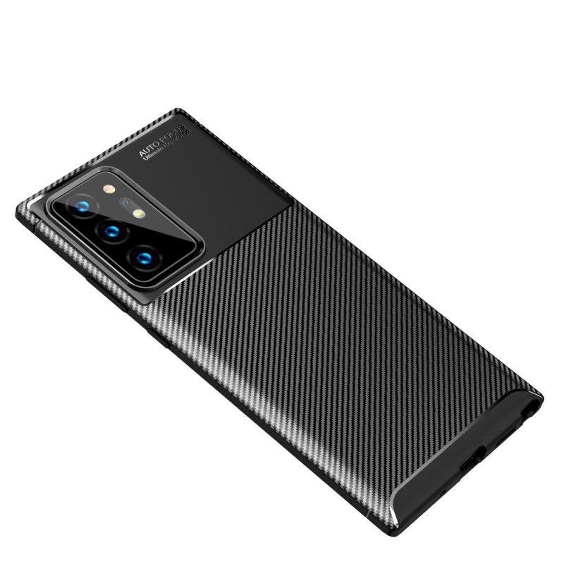 Hülle Samsung Galaxy Note 20 Ultra Schwarz Flexible Kohlefaser