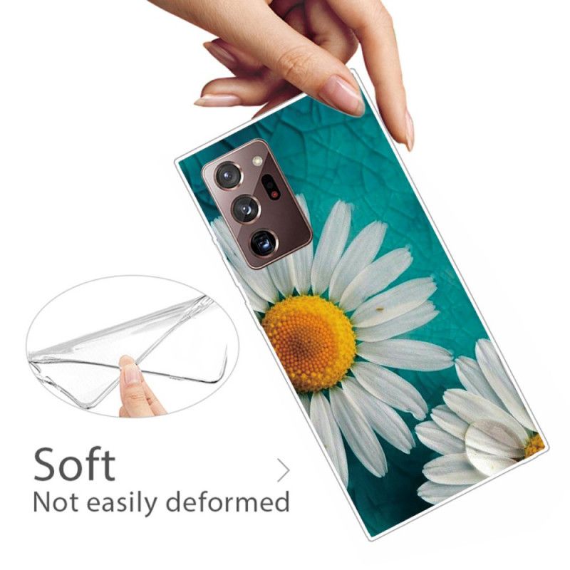 Hülle Samsung Galaxy Note 20 Ultra Sommergänseblümchen