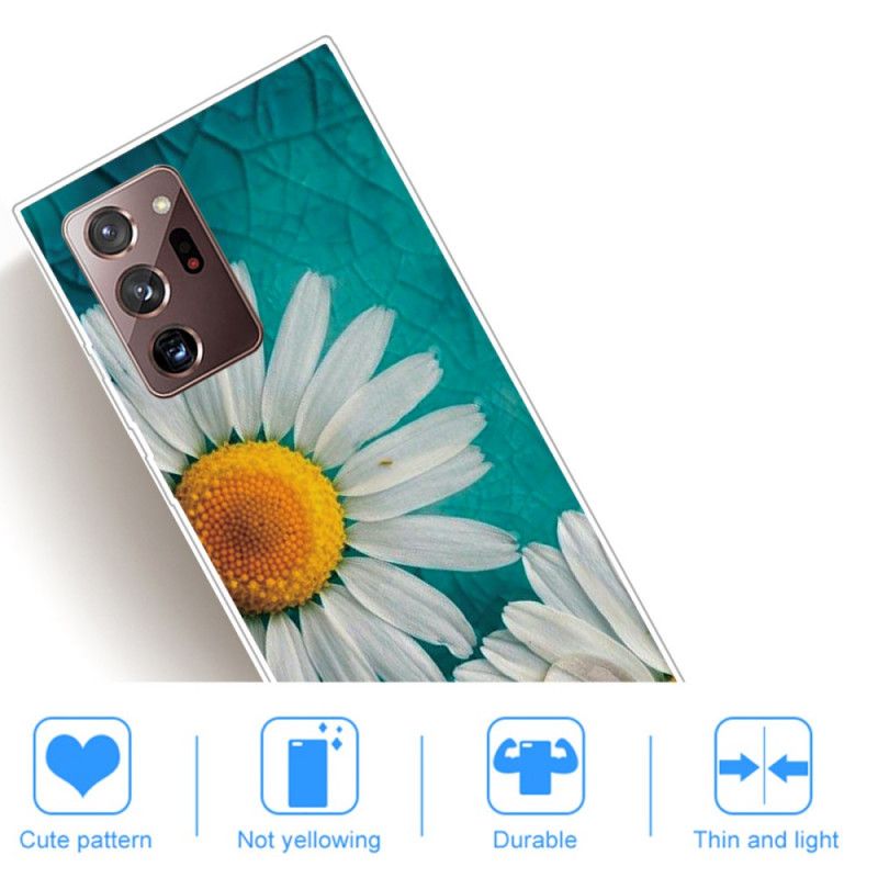 Hülle Samsung Galaxy Note 20 Ultra Sommergänseblümchen