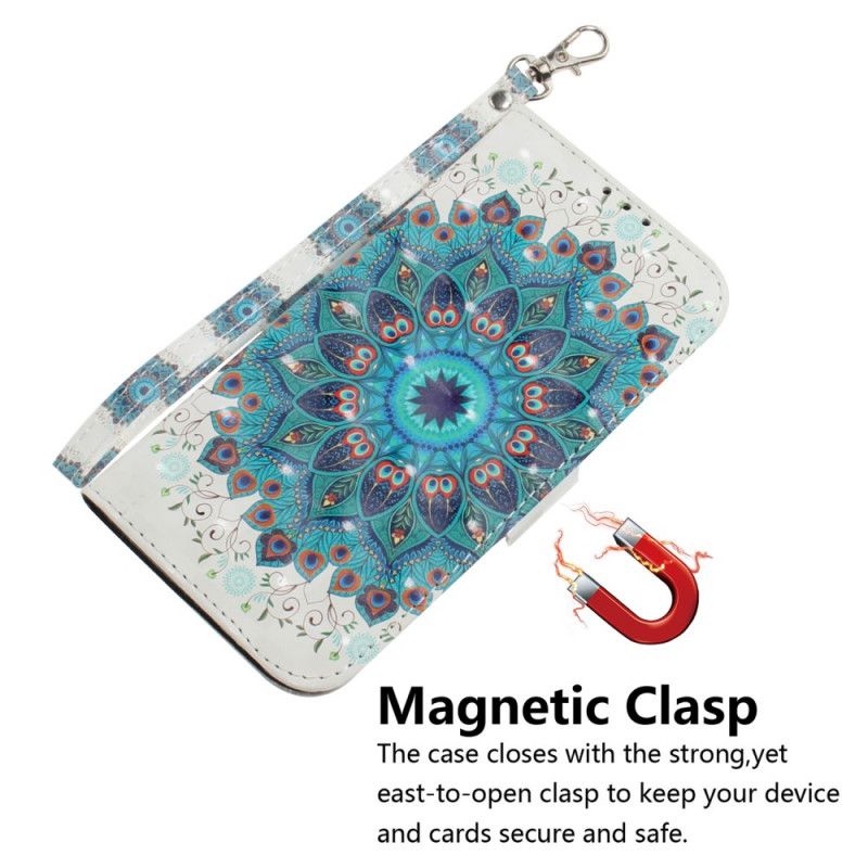 Lederhüllen Für Samsung Galaxy Note 20 Ultra Meisterhaftes Mandala Mit Tanga