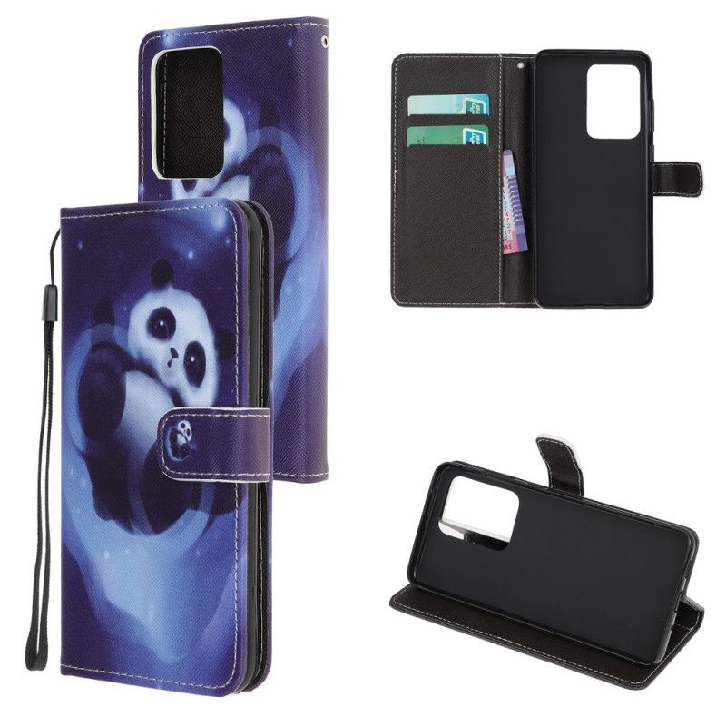 Lederhüllen Für Samsung Galaxy Note 20 Ultra Panda-Raum Mit Tanga