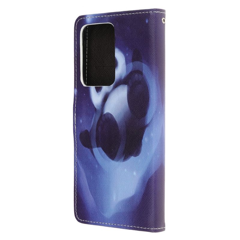 Lederhüllen Für Samsung Galaxy Note 20 Ultra Panda-Raum Mit Tanga