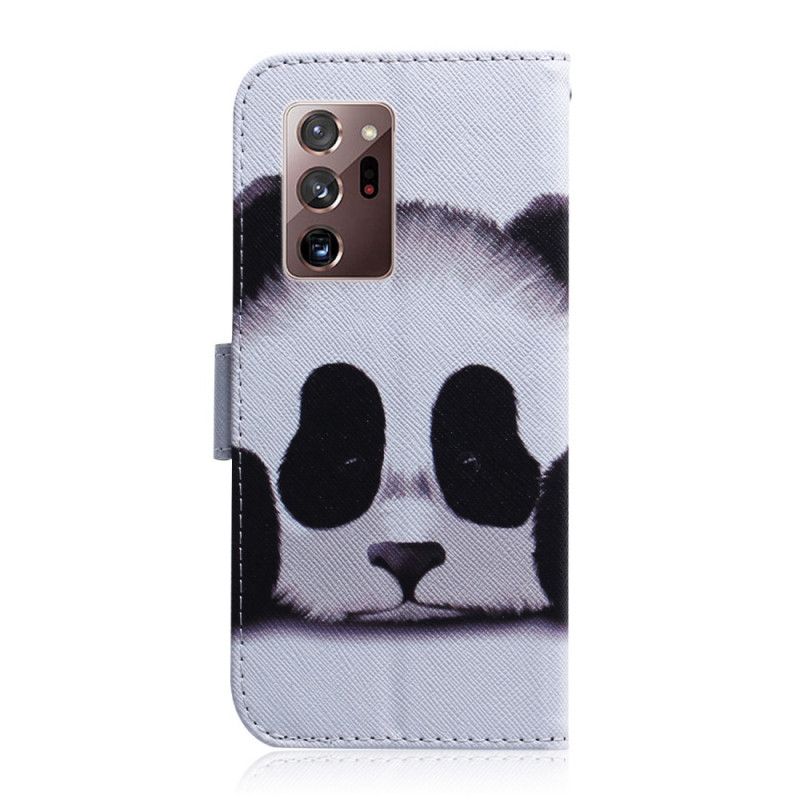 Lederhüllen Samsung Galaxy Note 20 Ultra Pandagesicht