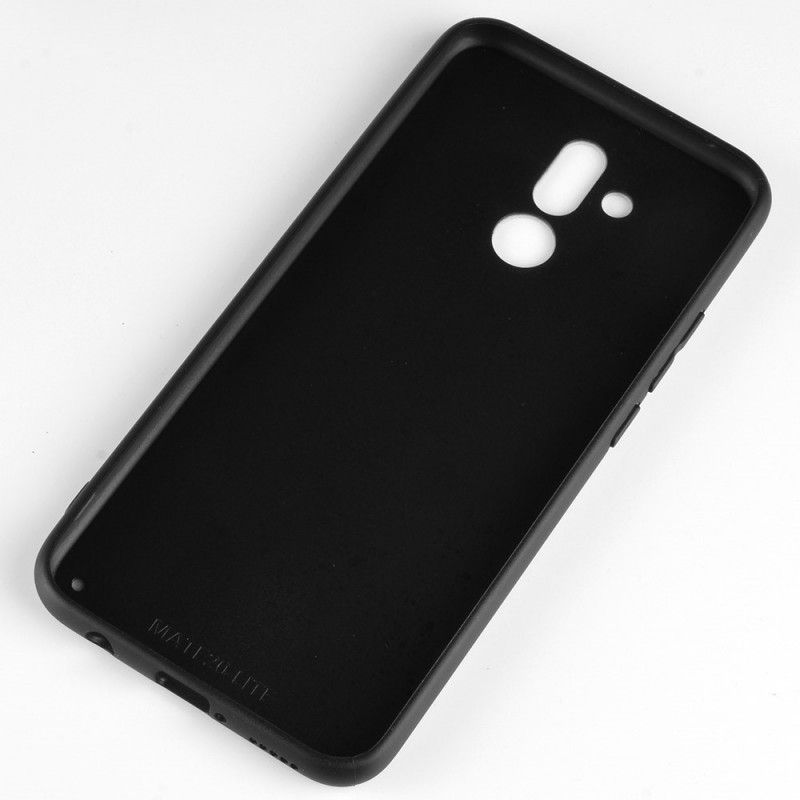 Hülle Für Huawei Mate 20 Lite Schwarz Zweifarbig Glatt
