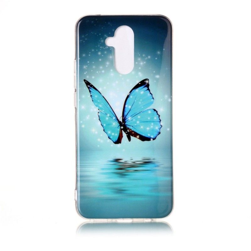 Hülle Huawei Mate 20 Lite Fliegende Schmetterlinge