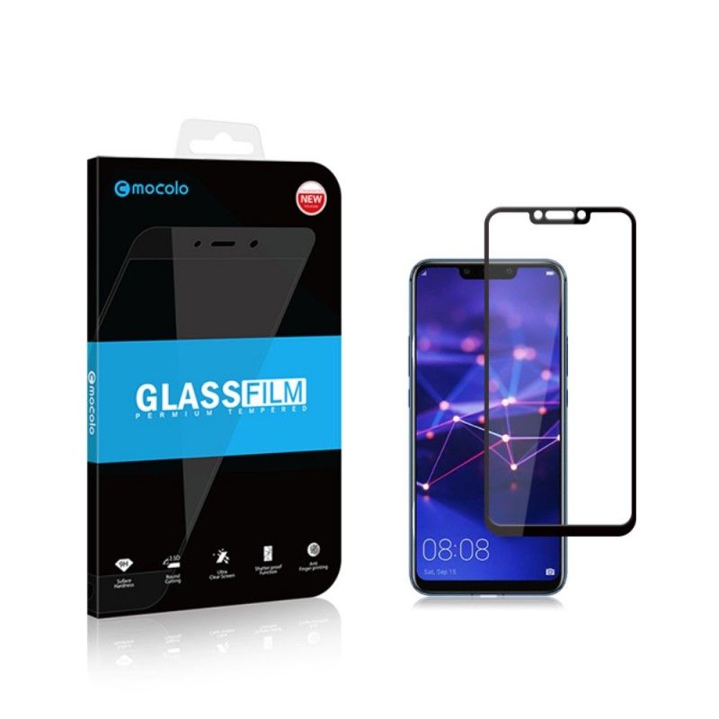 Schutz Aus Gehärtetem Glas Huawei Mate 20 Lite Schwarz