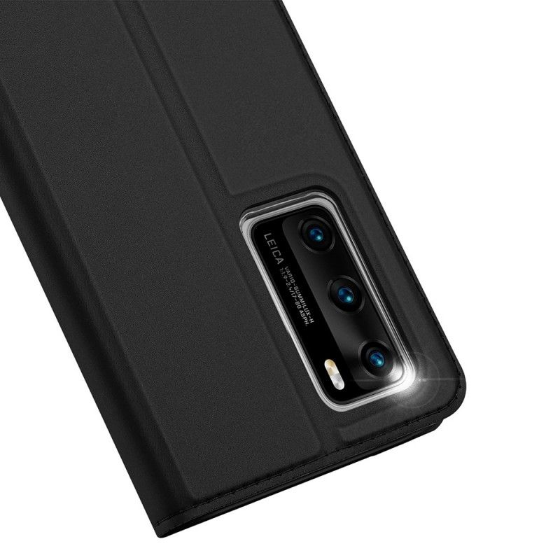 Flip Case Huawei P40 Schwarz Pro-Dux-Ducis-Haut