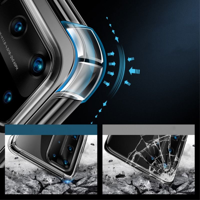 Hülle Huawei P40 Handyhülle Transparente Leeu-Schutzkissen