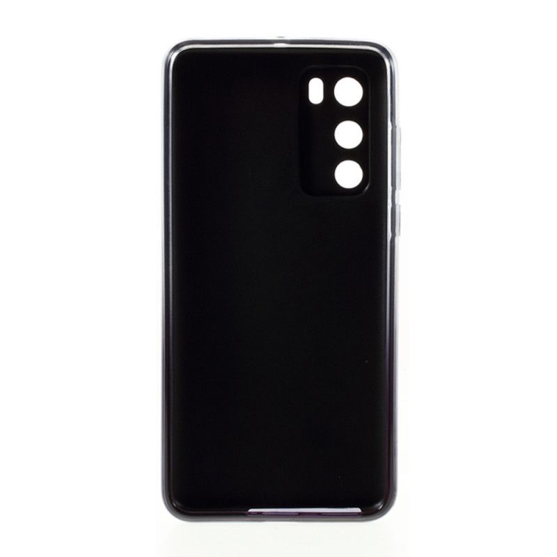 Hülle Huawei P40 Schwarz Gradientenglitter